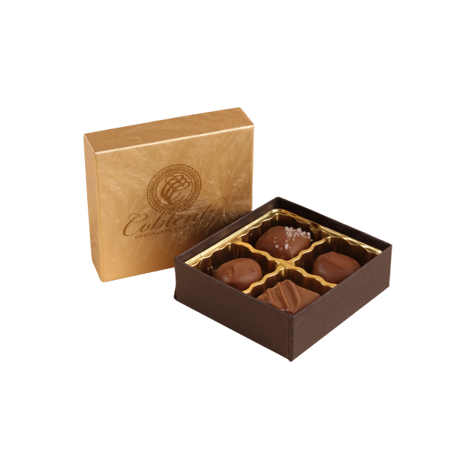 Gold Gift Box of Chocolate
