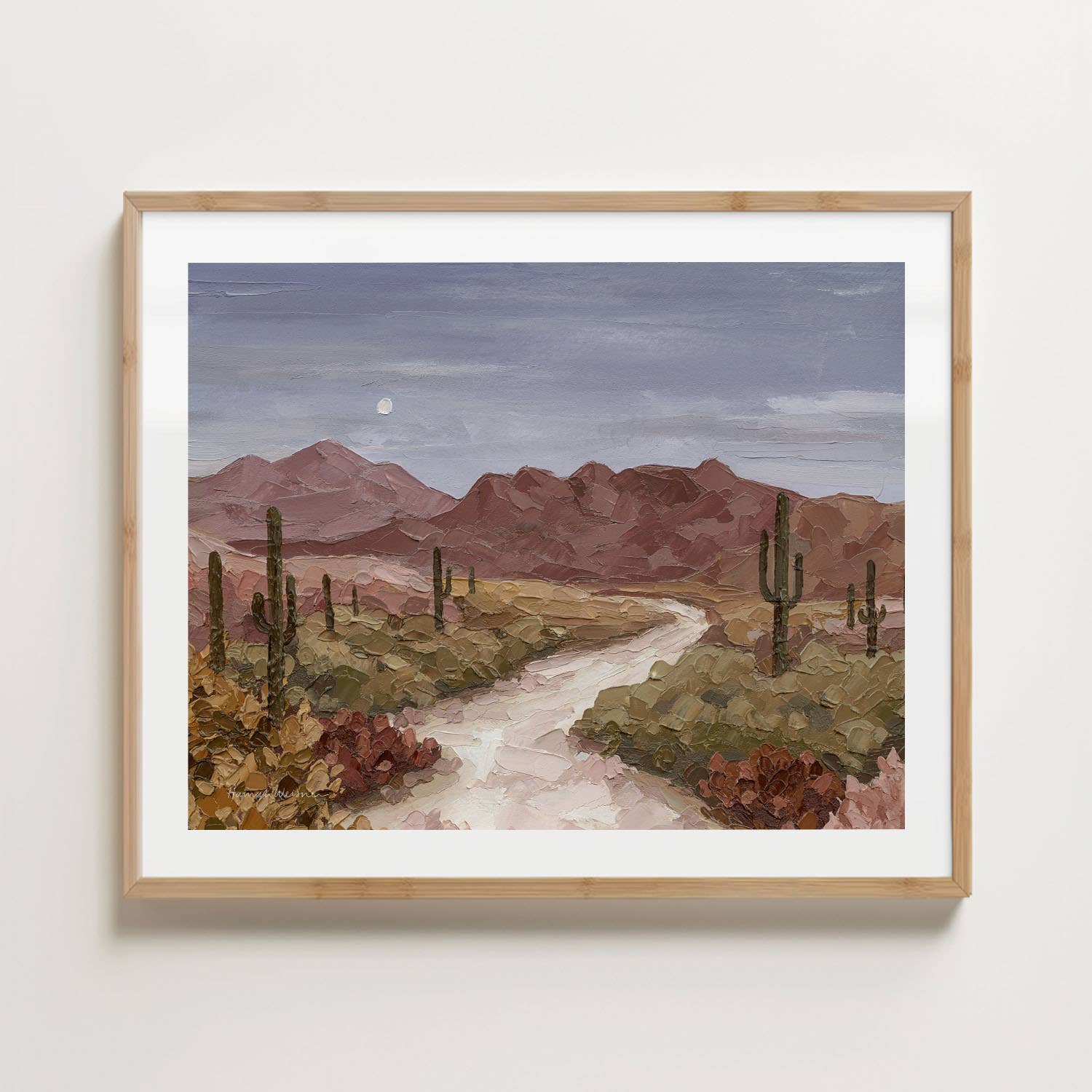Desert Dusk -Fine Art Print- 5x7