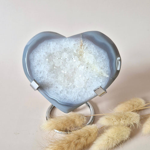 Agate Gemstone Heart