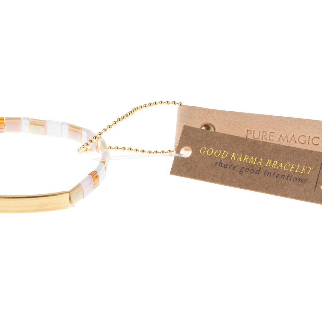 Miyuki Bracelet | Pure Magic - Neutral/Gold