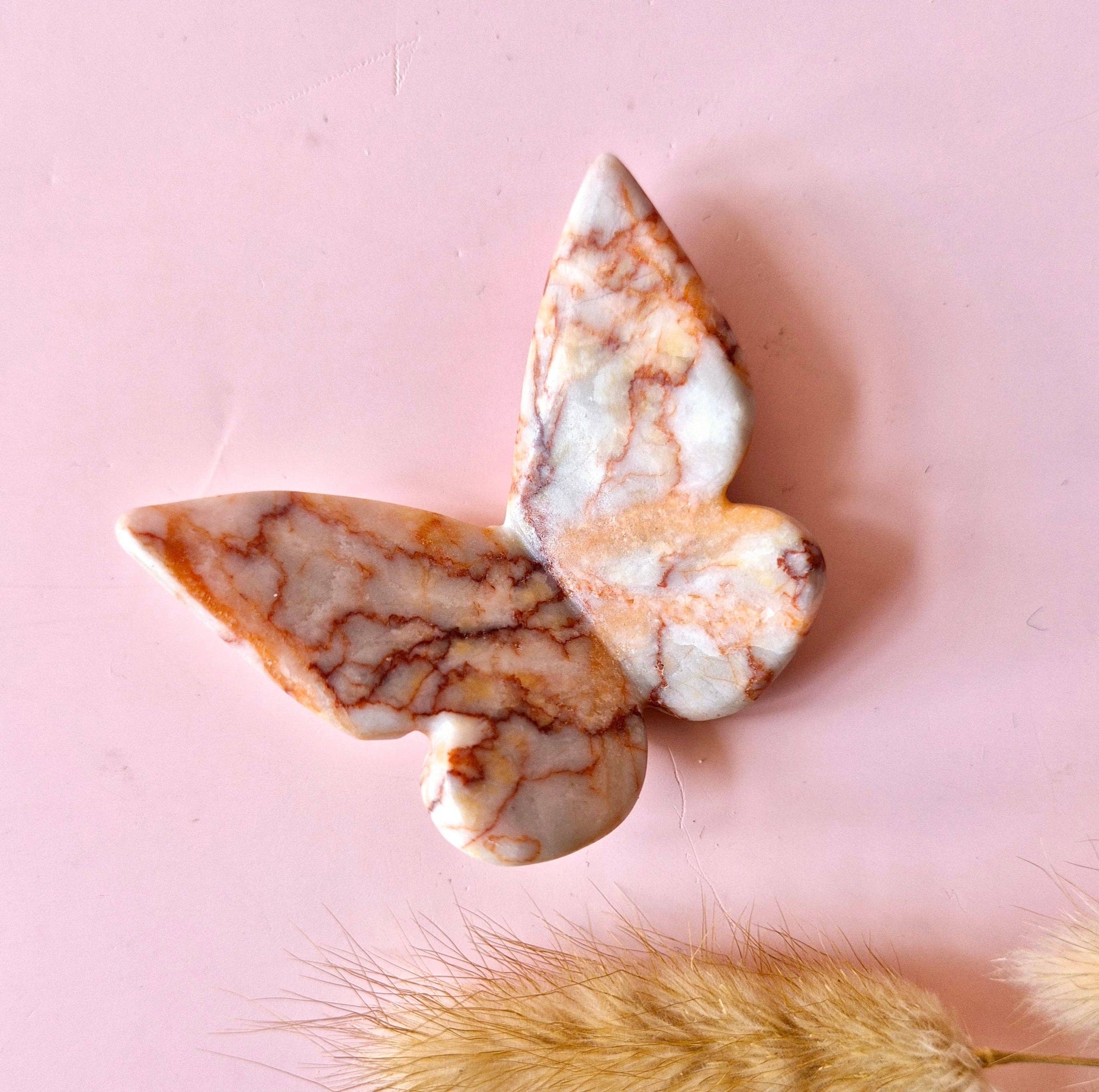 Gemstone Butterfly – Red Net Stone