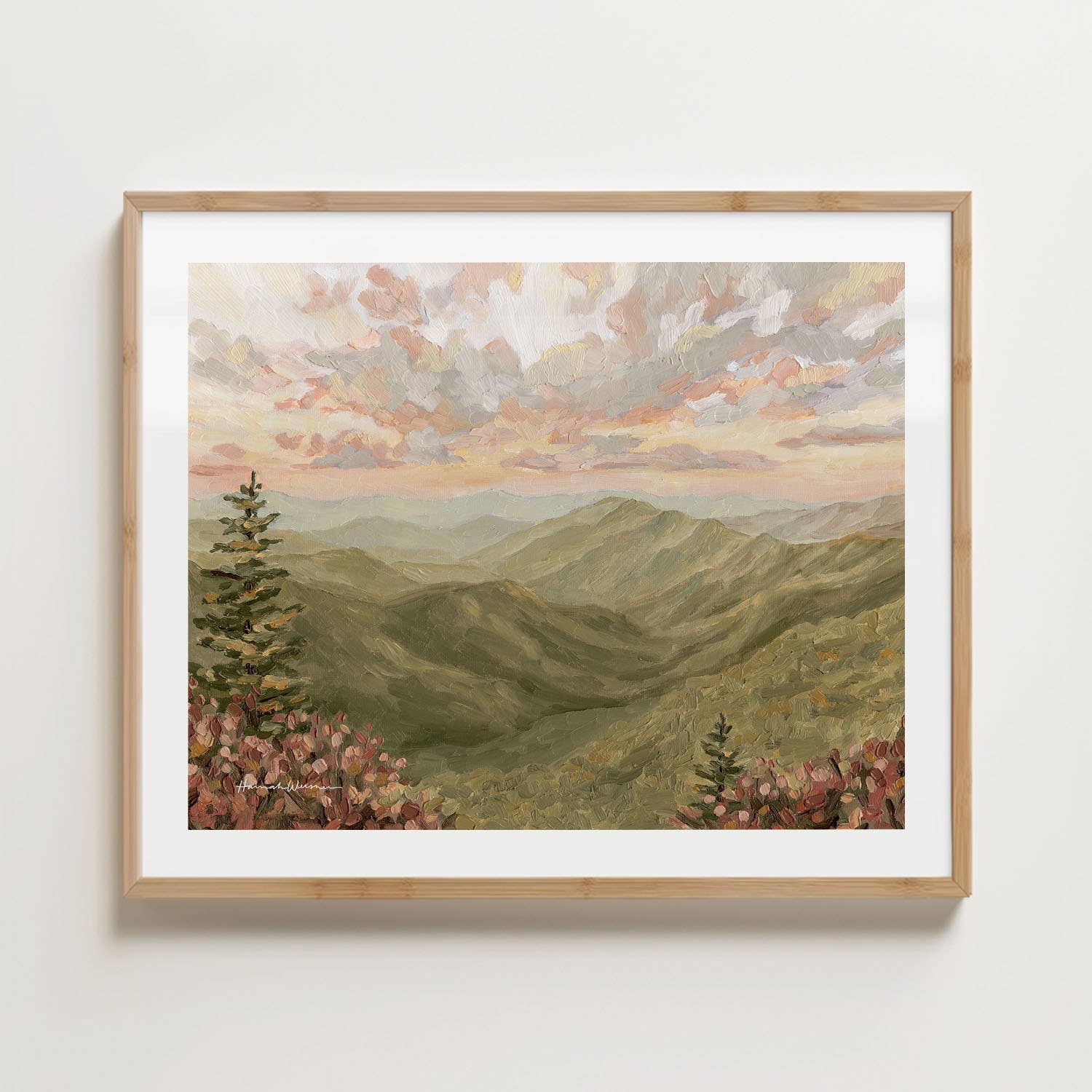 Shining Rock -Fine Art Print- 8x10