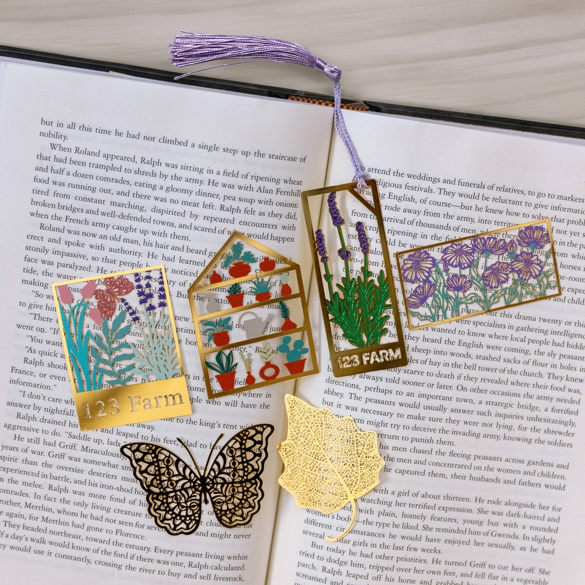 Flower Bookmark