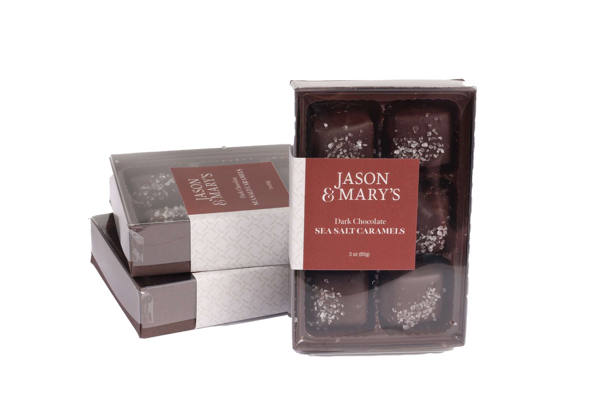 Dark Chocolate Sea Salt Caramels