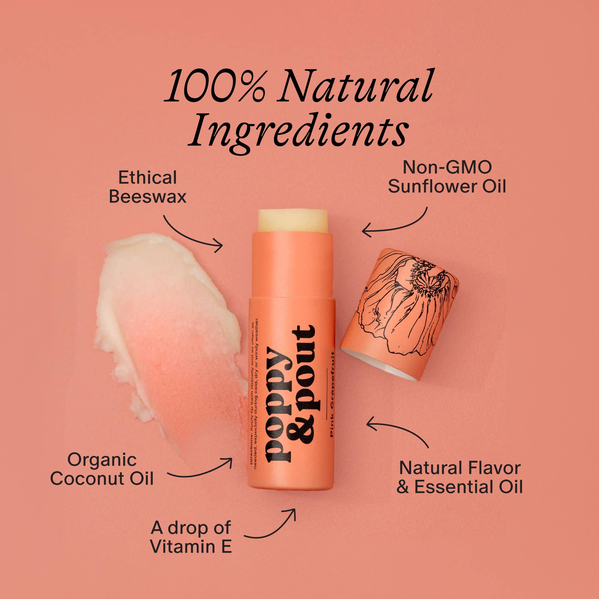 Lip Balm - Pink Grapefruit