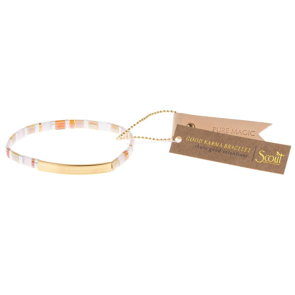 Miyuki Bracelet | Pure Magic - Neutral/Gold