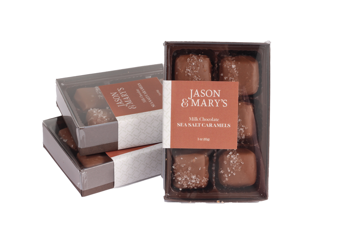 Milk Chocolate Sea Salt Caramels
