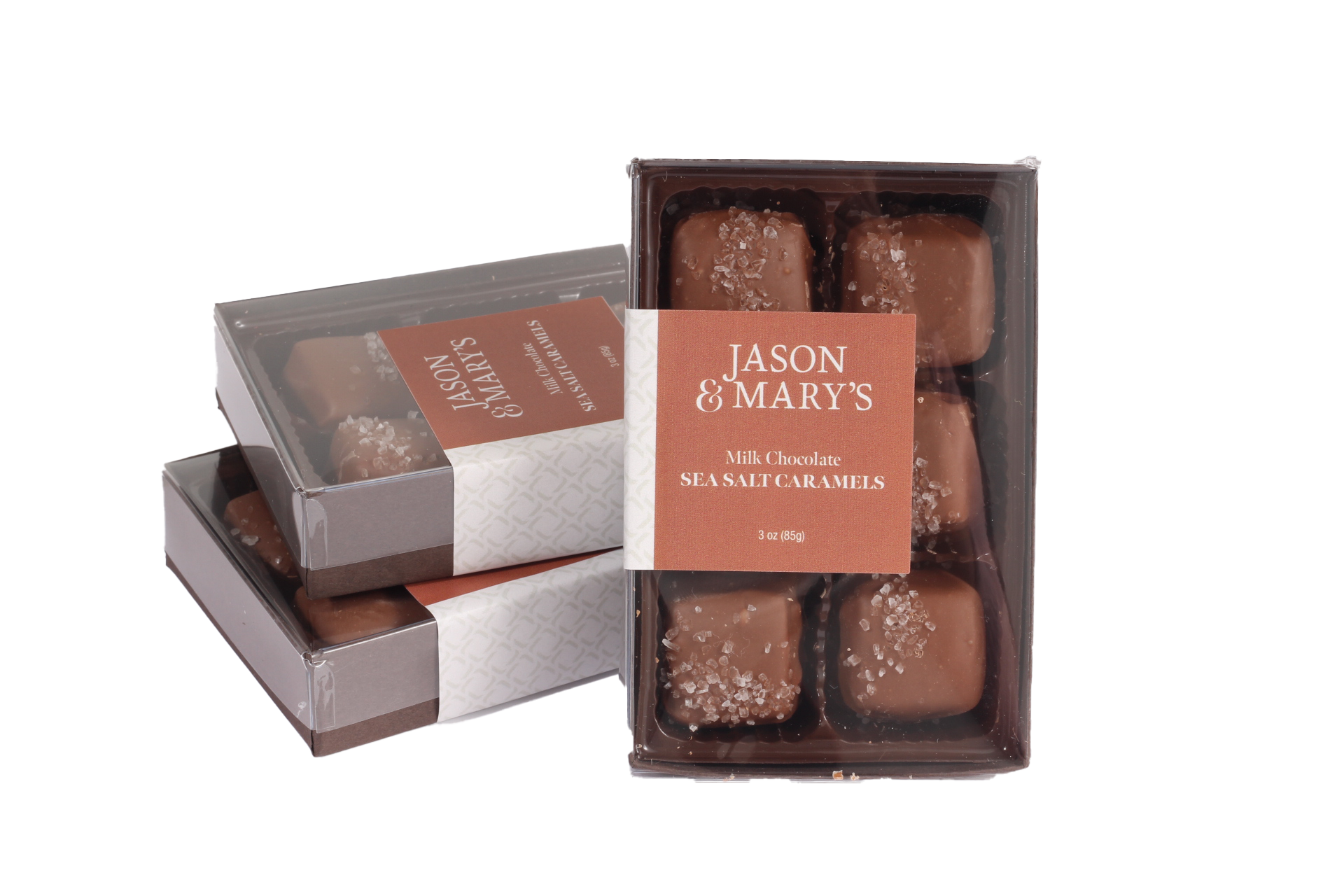 Milk Chocolate Sea Salt Caramels