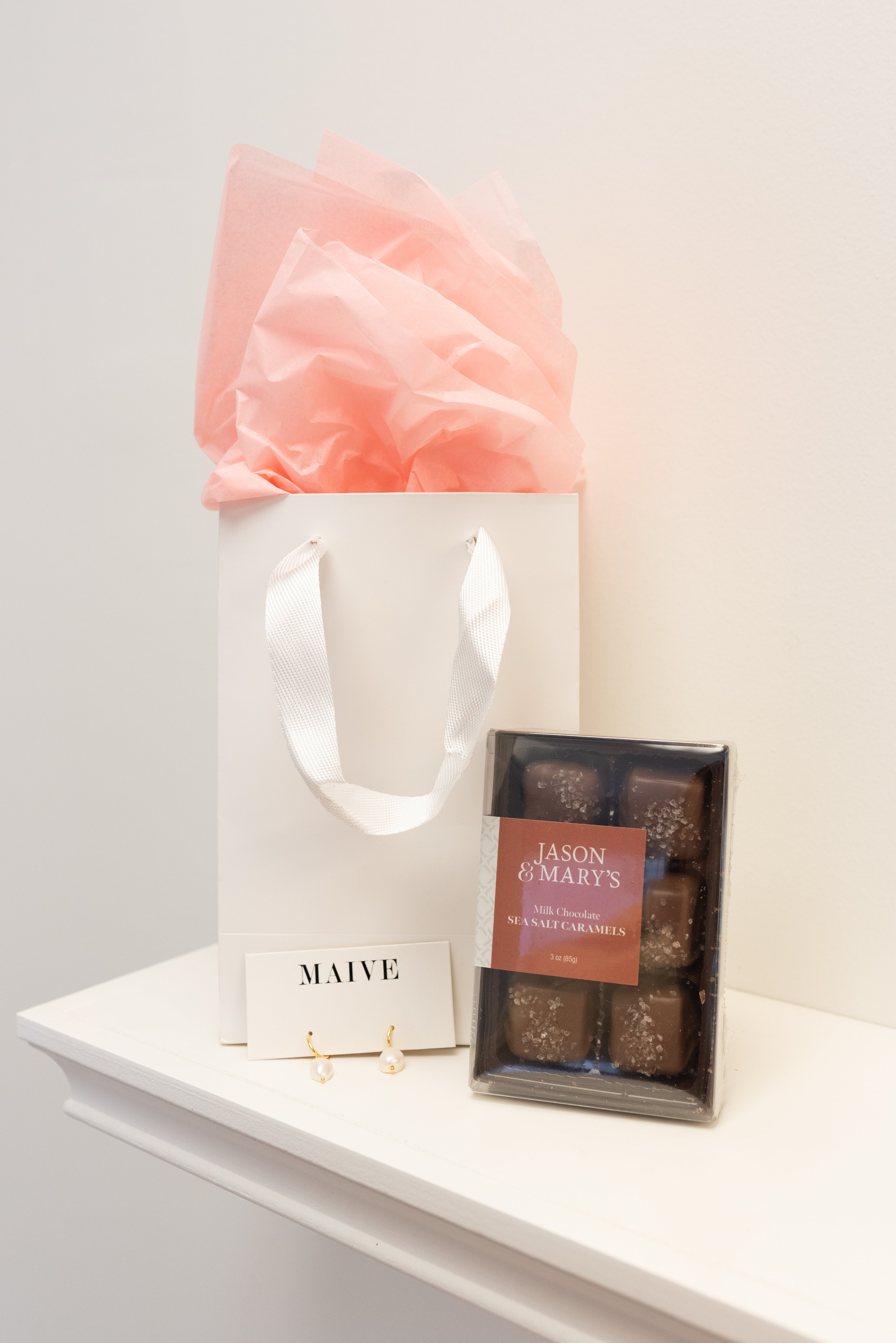 Chocolate & Earrings Gift